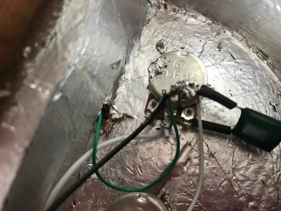 Treker Bass re-soldering Image #1 (June 2017)